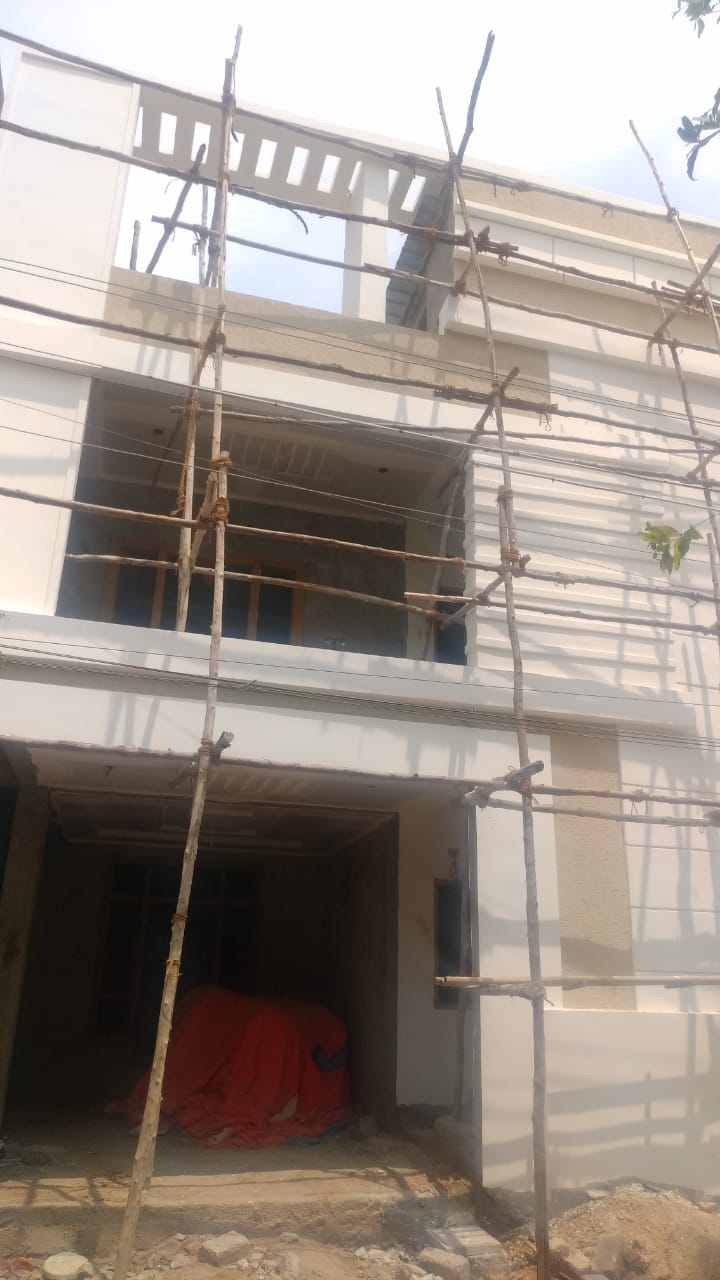 163 sqrd West facing G+1 independent house-Boduppal